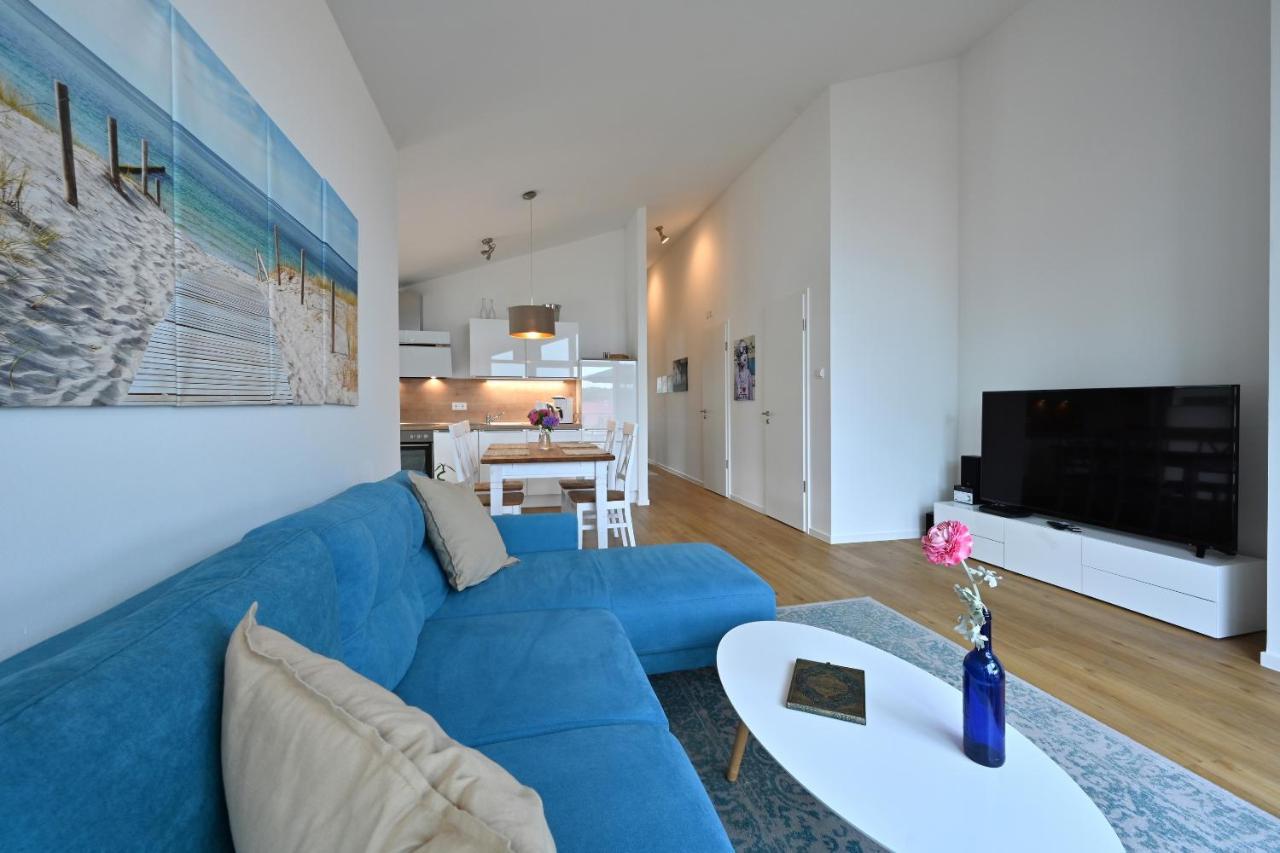 Ferienwohnung La Mola Glowe Esterno foto
